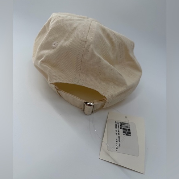 Sporty & Rich 94 Hat Logo Embroidered Cotton In Cream main image 7